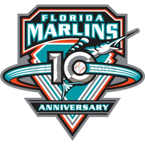 Miami Marlins T-shirts Iron On Transfers N1694